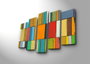 Wallity Set de 5 Cuadros Decorativos en Lienzo 5PATK-218 Multicolor